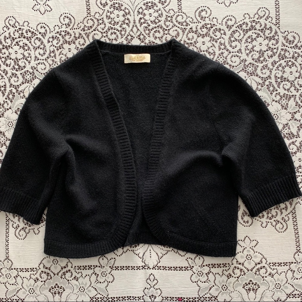 100% Cashmere Cardigan Peck & Peck Vintage